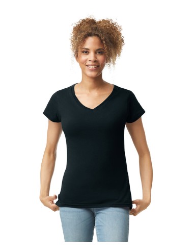 GIL-64V00L-Softstyle® Womens V-Neck T-Shirt